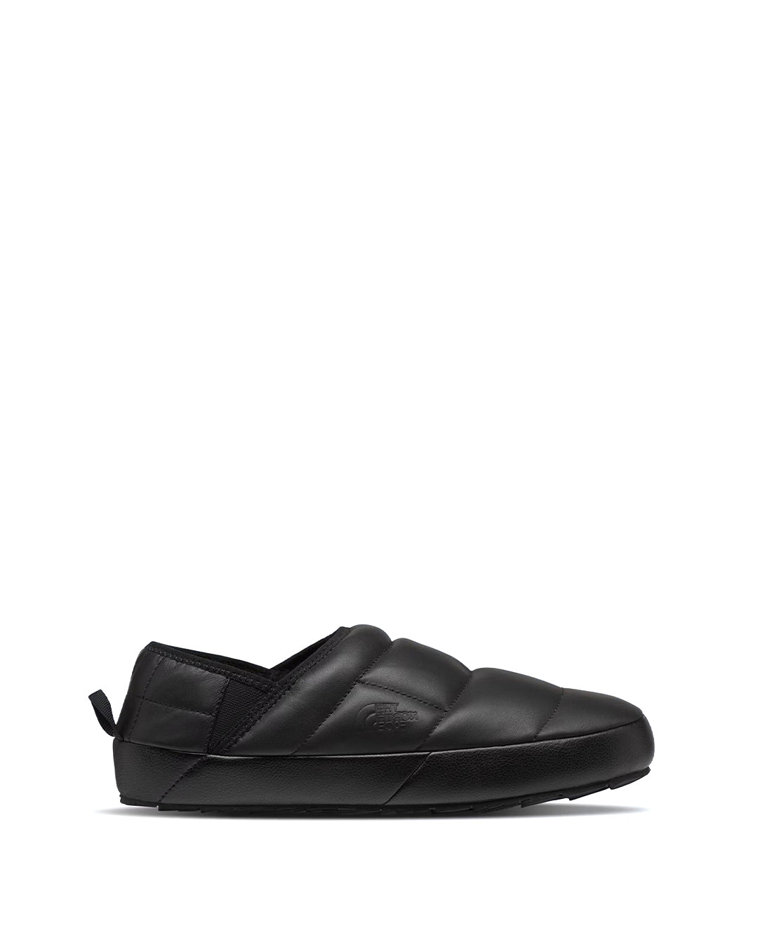 Black Thermoball Traction Leather Mules