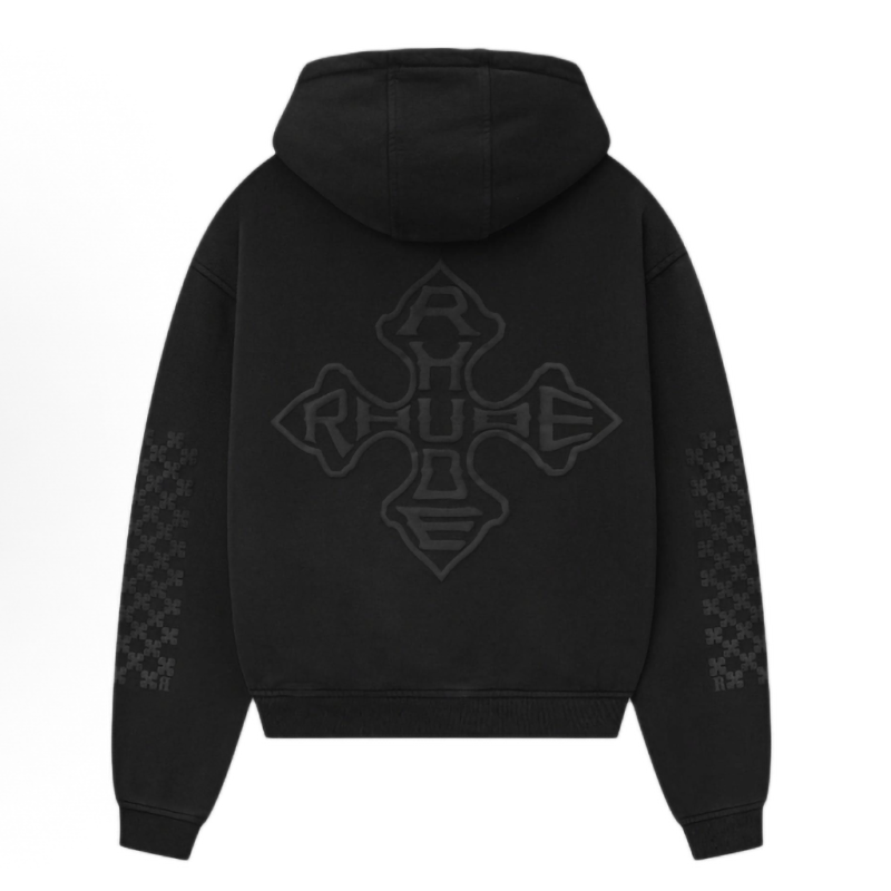 RHUDE Cross-Logo Hoodie