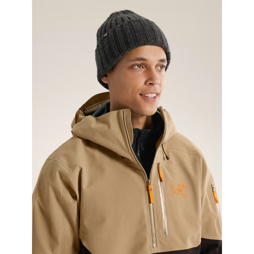 Arc'teryx Chunky Ribbed Toque in Black Heather