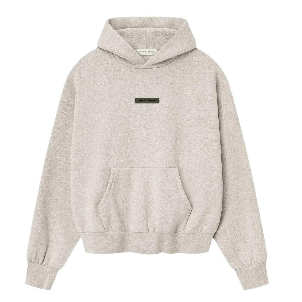 Fear of God Essentials Classic Hoodie Heather Stone