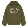 Fear of God Essentials Fleece Hoodie Military