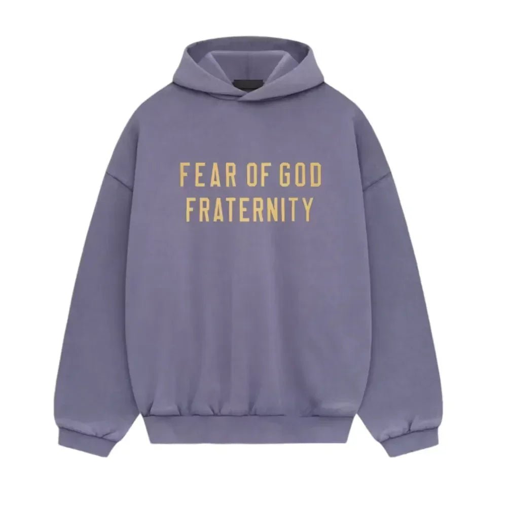 Fear of God Essentials Heavy Fleece Hoodie Lavender