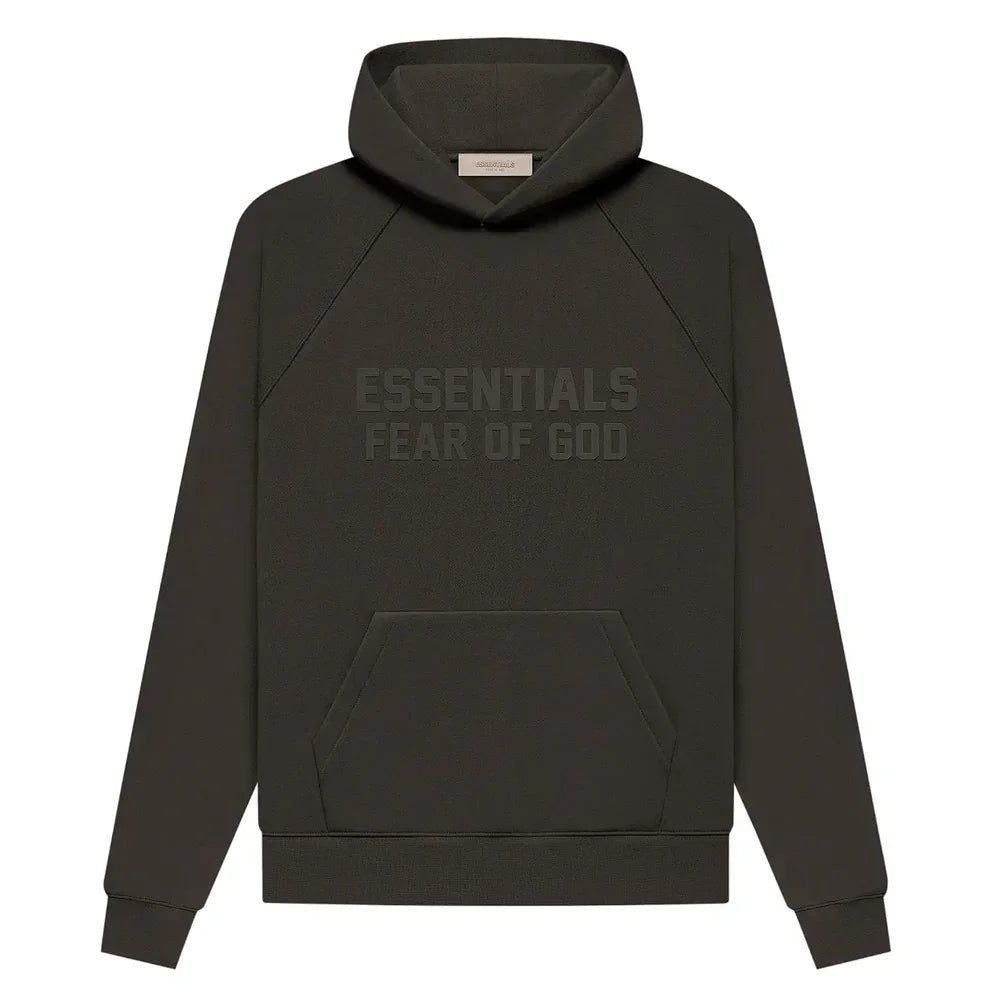 Fear of God Essentials Hoodie Off Black