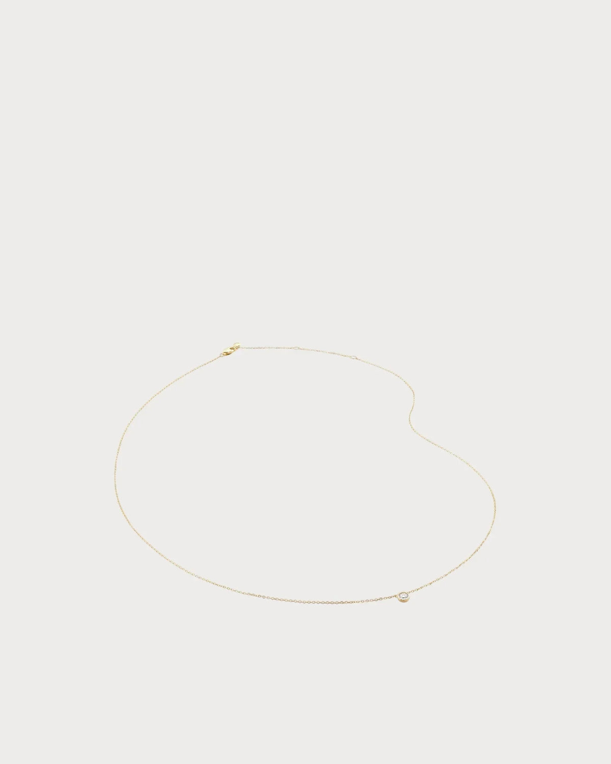 MONICA VINADER Lab-Grown 14ct Yellow-Gold And 0.06ct Lab-Grown Diamond Pendant Necklace(Gold)