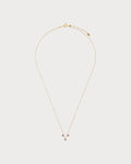 PERSEE Yellow Gold and Sapphire La Vie en Rose Necklace(Yellow Gold)
