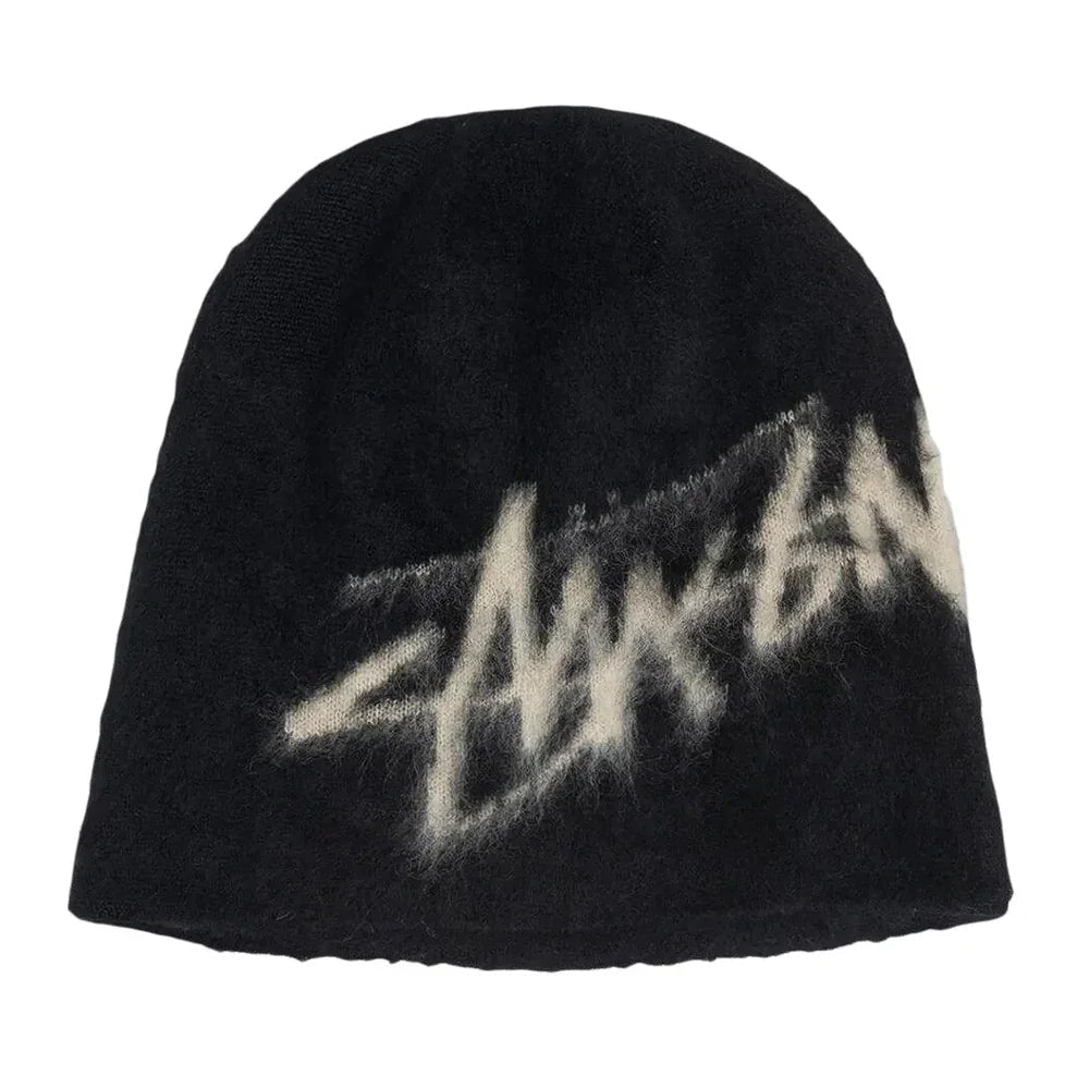 Stussy Brushed Out Stock Skullcap Black