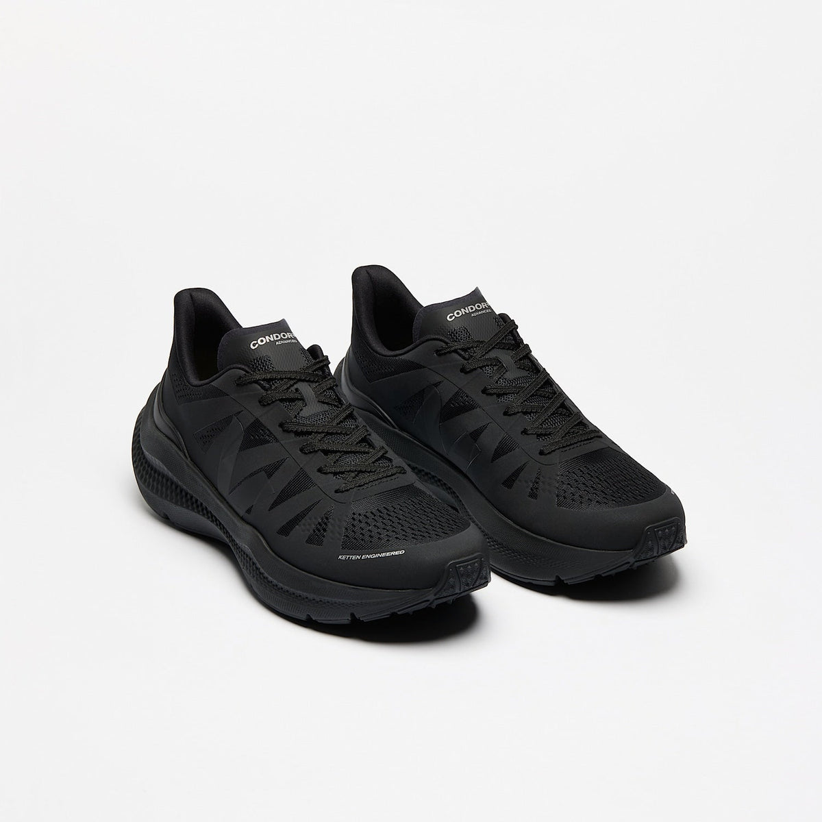 Veja Women's Condor 3 Advanced Engineered-Mesh in Full-Black